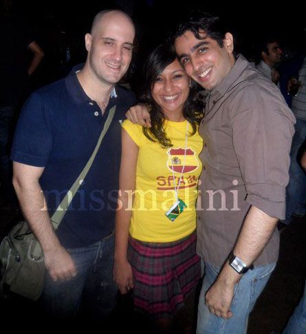 Ashwin Mushran, MissMalini and Chetan Kapoor