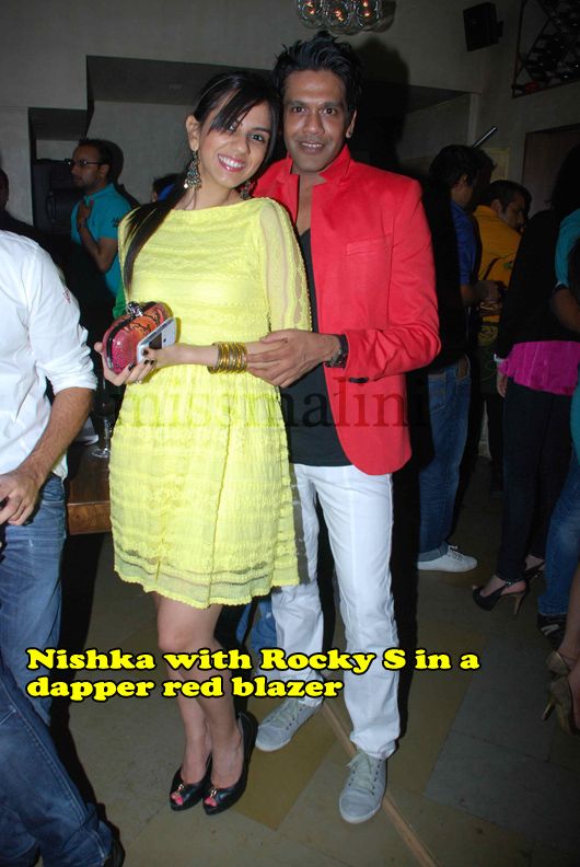 Nishka Lulla with Rocky S