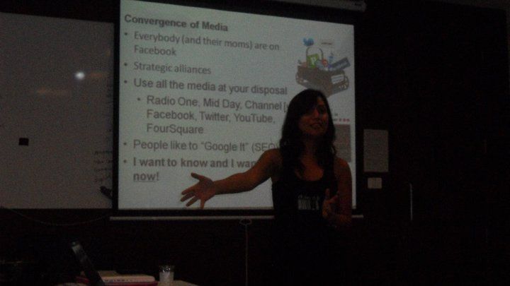 MissMalini Presenting @ The Social Media Club