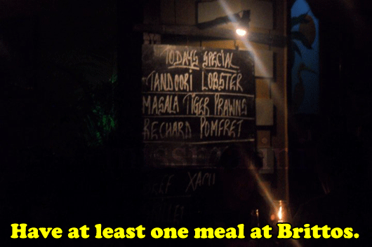 Britto's, Goa
