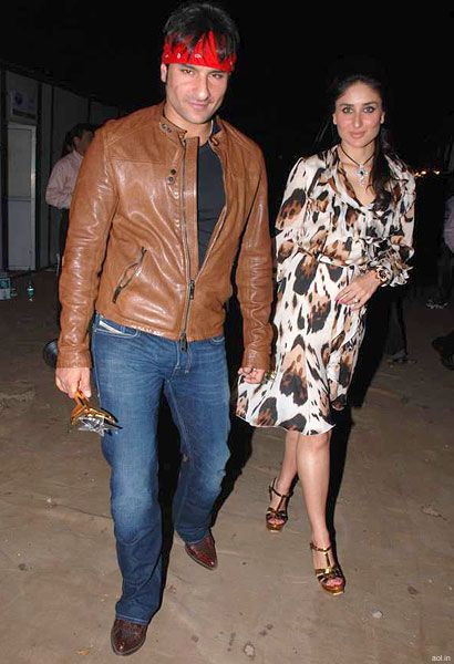 Saif Ali Khan and Kareena Kapoor were announced the style icon of the year.