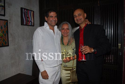A.D. Singh, Monuca Vaziralli and Rajeev Samant