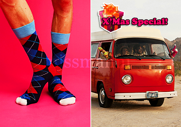 MissMalini Christmas Contest #3 – Win a Pair of Happy Socks for X’Mas!