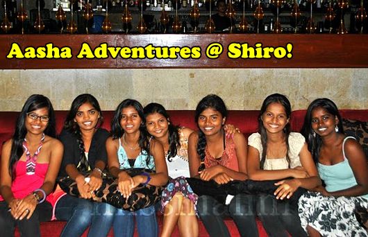 The Aasha Foundation Girls @ Shiro