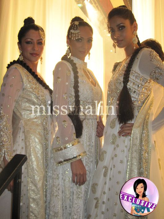 Indian top models: Aditi Govitrikar, Shamita Singha & Amruta Patki