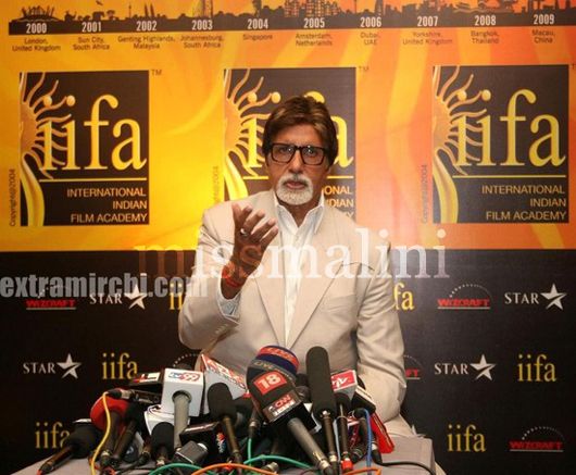 Amitabh Bachchan was the face of IIFA till last year