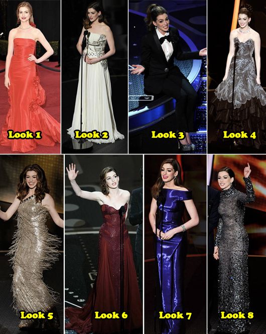 FCUK She’s Fashionable –  Which Anne Hathaway Look Do You Love?