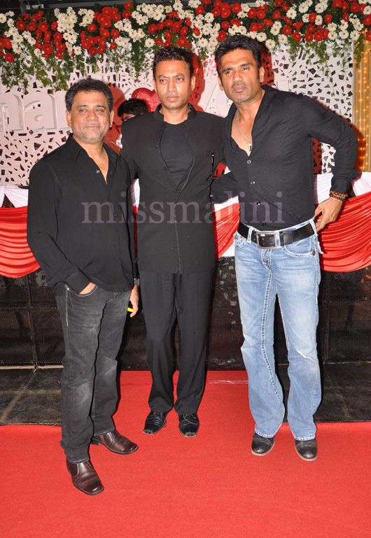 Akshay Kumar, Irrfan Khan, Bobby Deol, Suniel Shetty watch “Thank You” with the Aam Janta