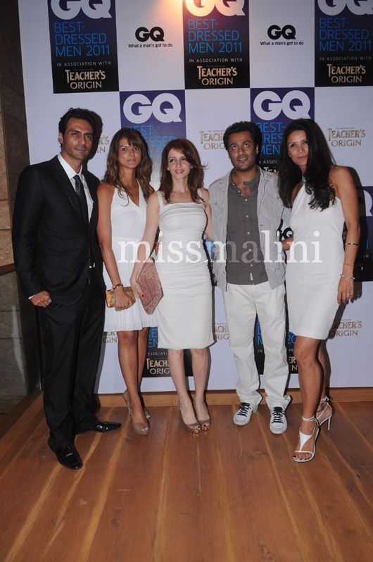 Arjun Rampal, Suzzane Roshan, Abhishek Kapoor Nandita Mahtani, Mehr Jessia