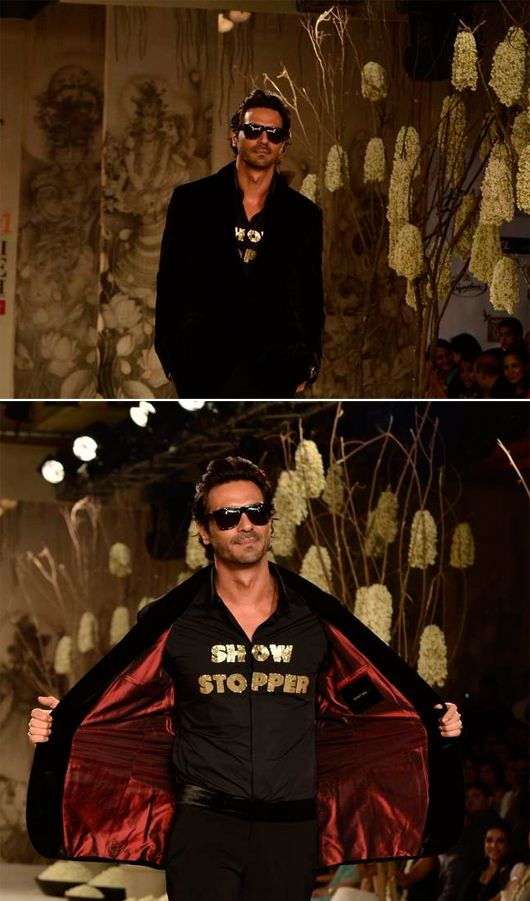 Rohit Bal Thinks Arjun Rampal is a Show Stopper!