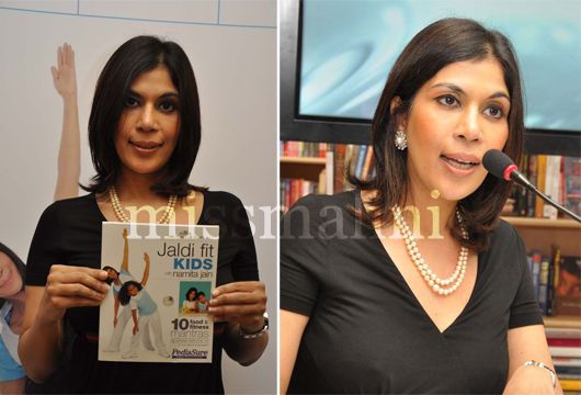 Perizaad Zorabian Irani launches Namita Jain’s Jaldi Fit KIDS Book