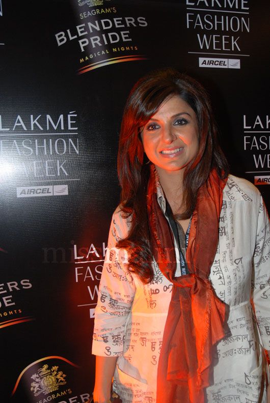 Babita Malkani at her post show party Babita Malkani at her post show party