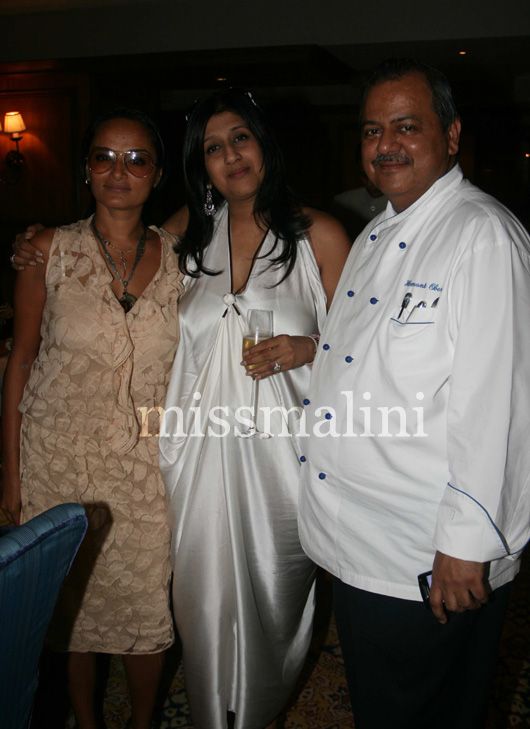 Bandana Tiwari, Priya Tanna and Chef Hemant Oberoi
