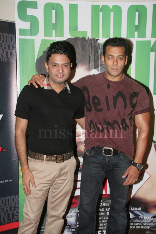 Bhushan Kumar and Salman Khan