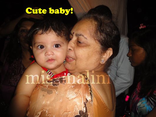 Cute baby backstage that caught everyone's attention