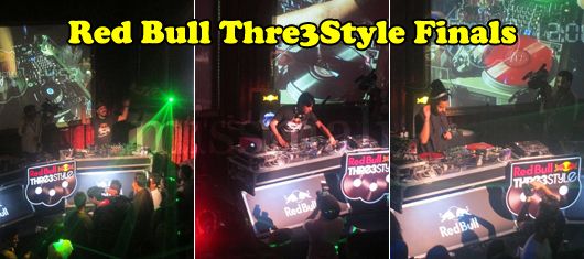 The DJs at the Red Bull Thre3Style Finals
