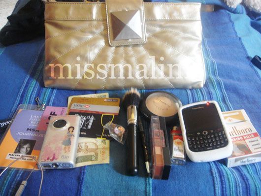 MissMalini's bag of goodies