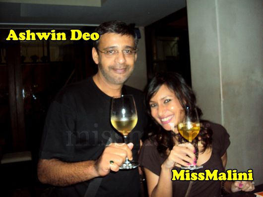Ashwin Deo of Turning Point Wines with MissMalini