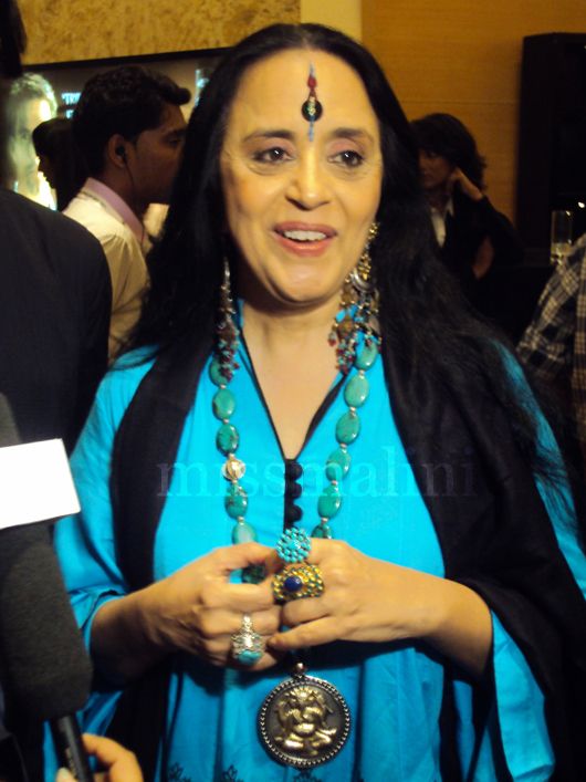 Singer Ila Arun came for the Amrapali show