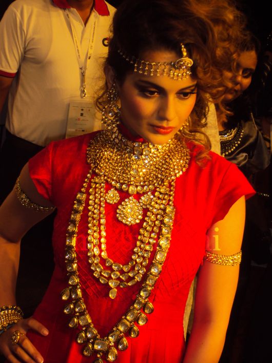 Kangana Ranaut in Amrapali jewelry