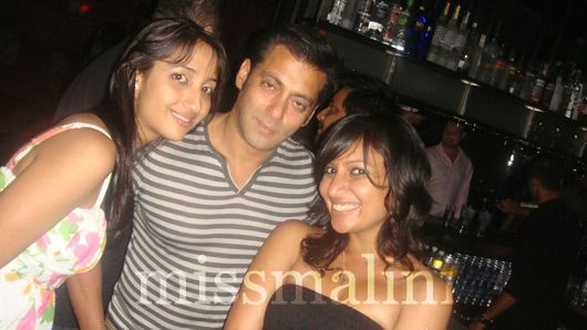Parul, Salman Khan and MissMalini