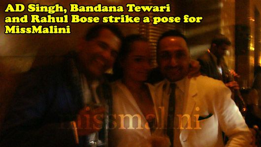 AD Singh, Bandana Tewari and Rahul Bose