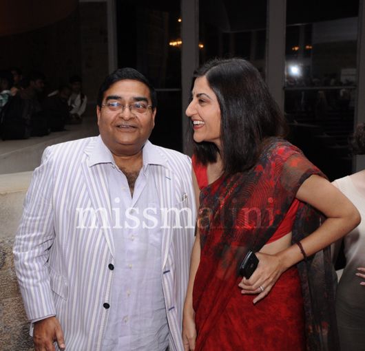 Dr. Mukesh Batra with Ambika Pillai