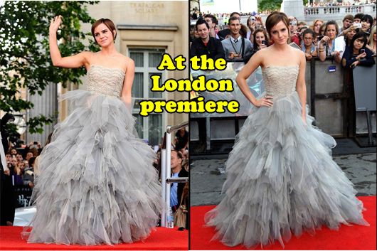 Emma Watson at the London premiere