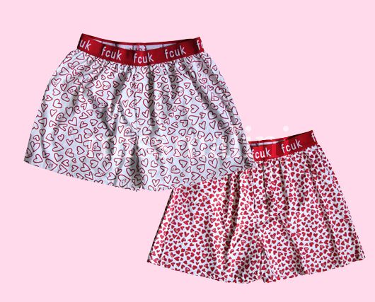 Fun Gift Idea For Him – FCUK Heart Boxers