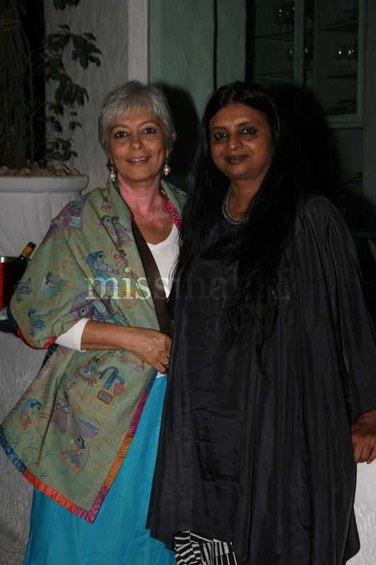 Geetu Hinduja with author sarayu srivatsa