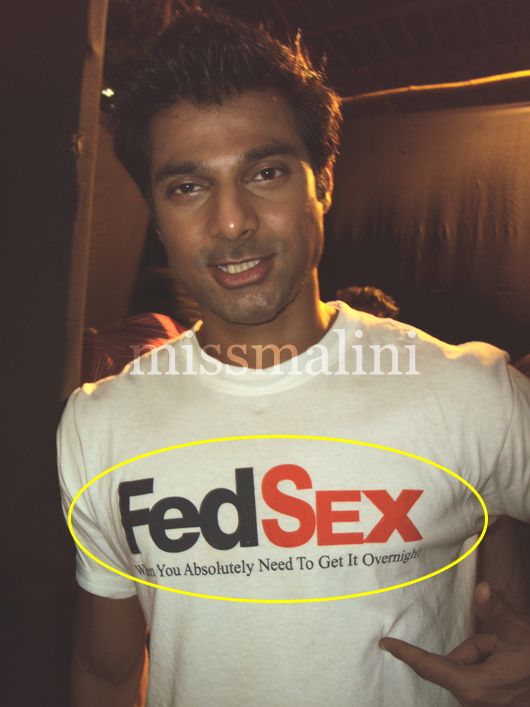 Hanif's tee shirt says it all