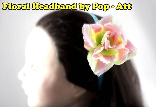 Floral Headband by Pop Att