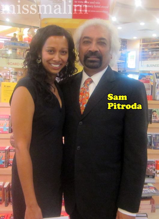 Rajal and Sam Pitroda