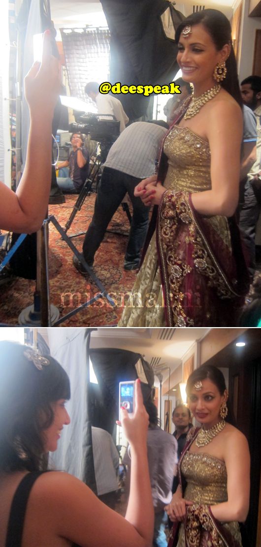 MissMalini and Dia Mirza MissMalini and Dia Mirza