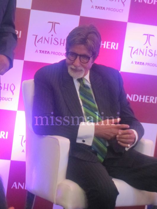 Amitabh Bachchan at Tanishq