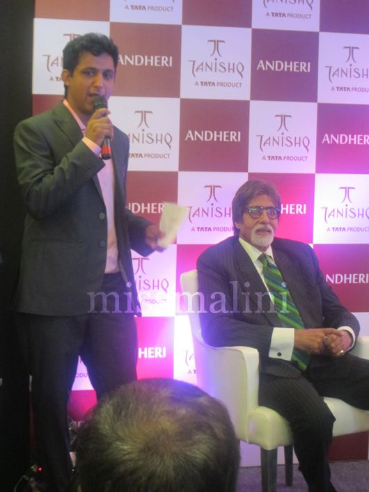 Amitabh Bachchan Launches Largest Tanishq Store in Mumbai