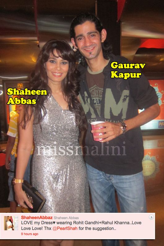 Shaheen Abbas and Gaurav Kapur