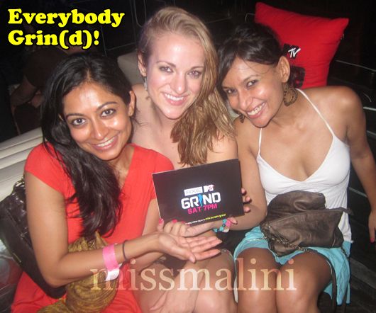 Heena Jain, Andrea Brown and MissMalini Heena Jain, Andrea Brown and MissMalini