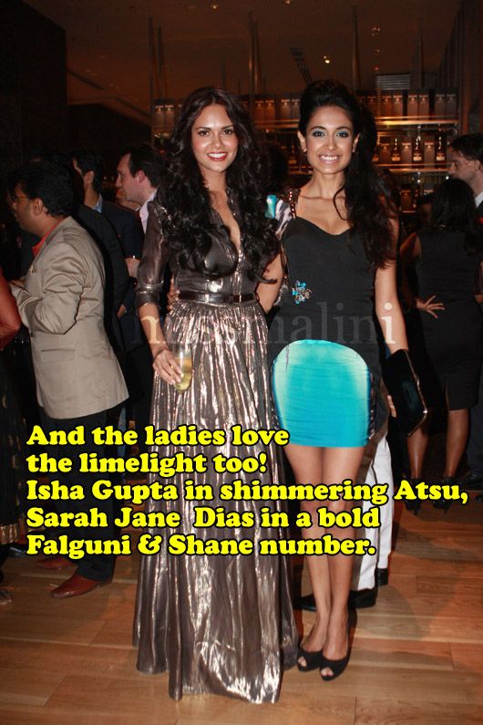 Isha Gupta and Sarah Jane Dias