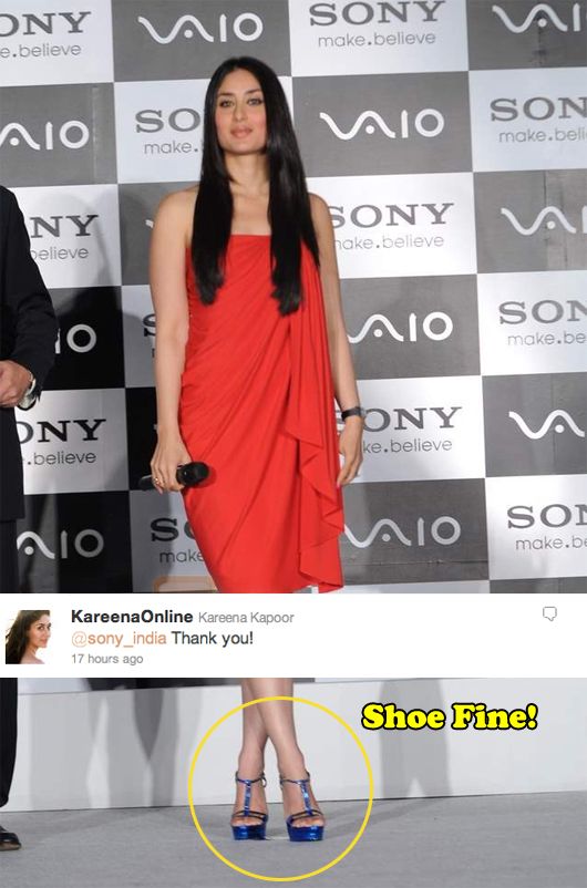 MissMalini’s Fashion Police – Kareena Kapoor Gets a Shoe Fine