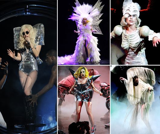 Lady Gaga Monster Ball Tour Costumes