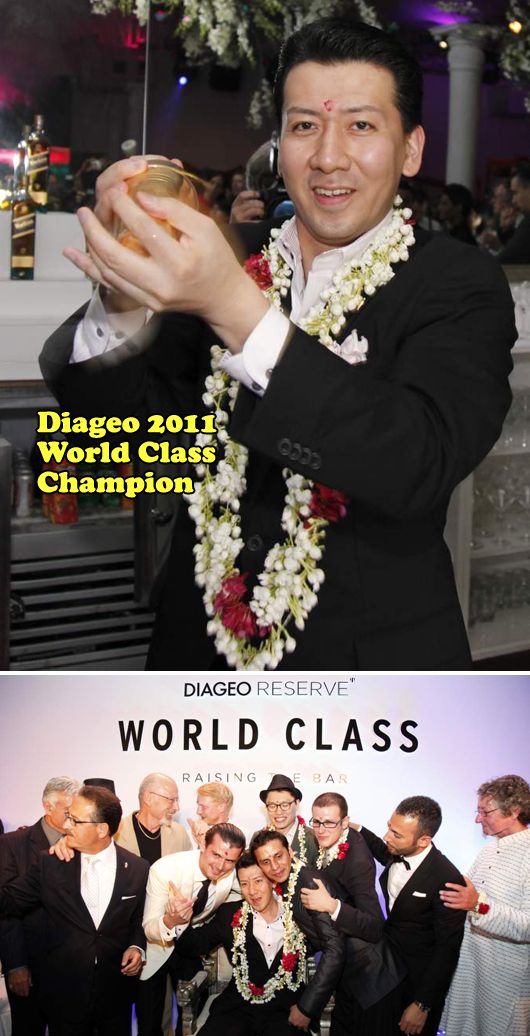 Manabu Ohtake, Tower's Bar Bellovisto, Japan winner of Diageo Reserve World Class global finals 2011