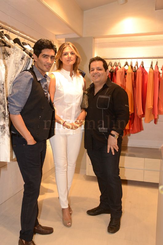 Manish Malhotra, Nandita Mahtani and Rohit Gandhi