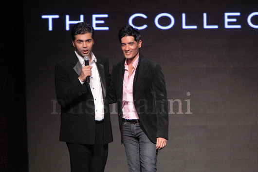 Karan Johar and Manish Malhotra