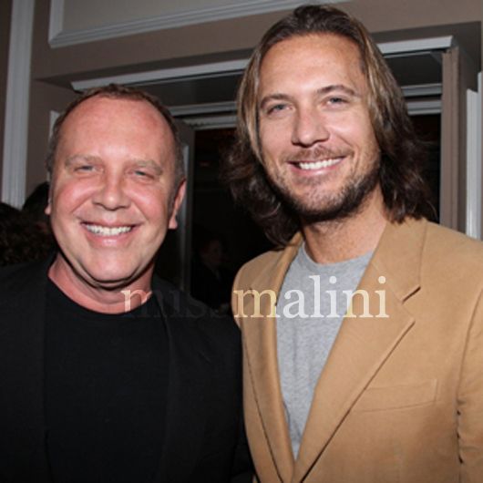 Designer Michael Kors with to-be husband Lance LaPere (Photo: Stylite.com) 