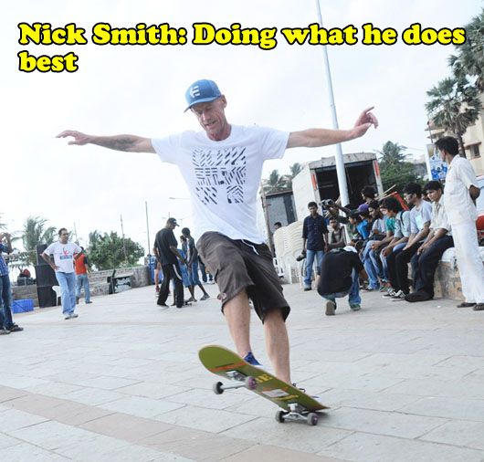 Nick Smith- Doing what he does best