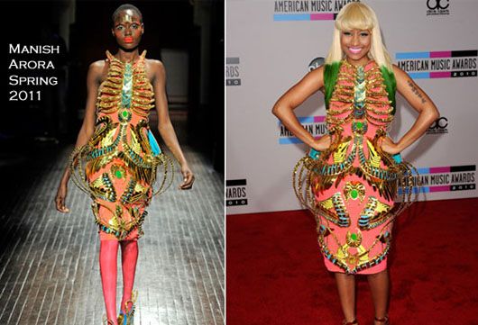 Nicki Minaj in Manish Arora