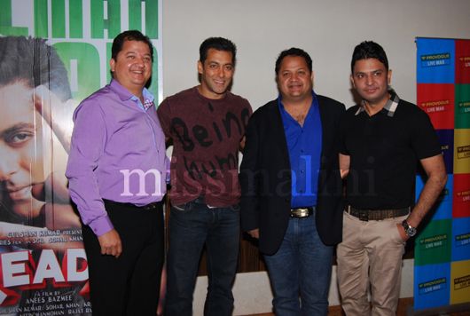 Nikhil Chaturvedi, Provogue India, Salman Khan, Salil Chaturvedi, Provogue India & Bhushan Kumar,T-Series