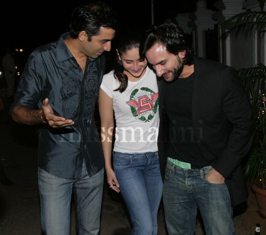 Nikhil Chib, Kareena Kapoor and Saif Ali Khan