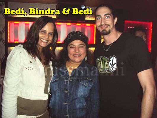 Nisha Harale-Bedi, Dolly Bindra & Adam Bedi